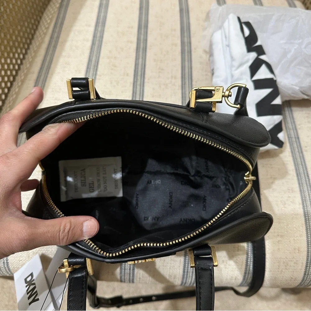 DKNY cedar small satchel